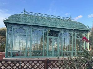 Victorian Outdoor Glass Garden Greenhouse